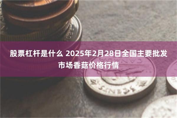 股票杠杆是什么 2025年2月28日全国主要批发市场香菇价格行情